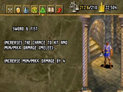 Screen ze hry Baldurs Gate: Dark Alliance