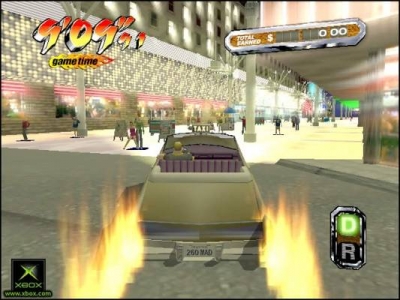 Screen ze hry Crazy Taxi 3: High Roller