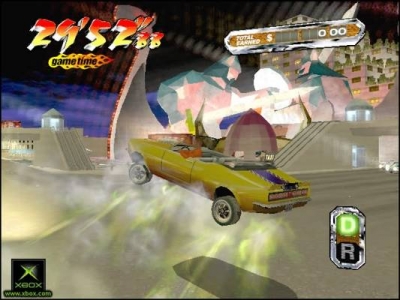 Screen ze hry Crazy Taxi 3: High Roller