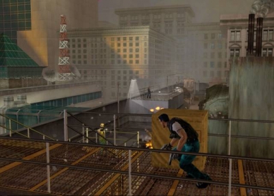 Screen ze hry Dead to Rights II