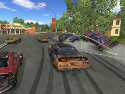 Screen ze hry FlatOut