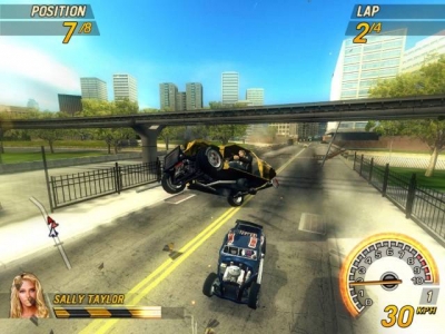 Screen ze hry FlatOut 2
