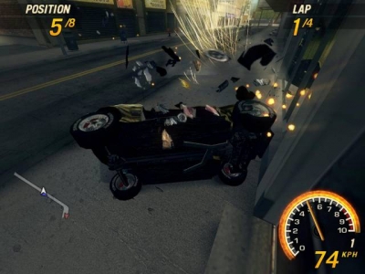 Screen ze hry FlatOut 2
