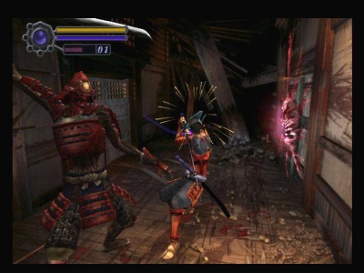 Screen ze hry Genma Onimusha