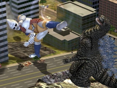 Screen ze hry Godzilla: Save the Earth