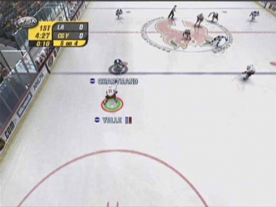 Screen ze hry NHL Rivals 2004