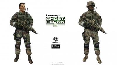 Artwork ke he Tom Clancys Ghost Recon 2