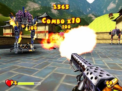 Screen ze hry Serious Sam