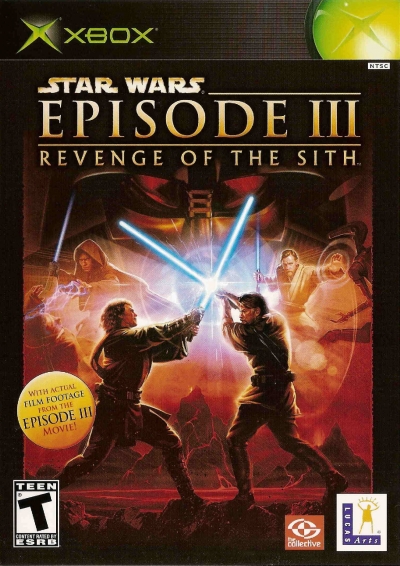 Obal hry Star Wars Episode III: Revenge of the Sith