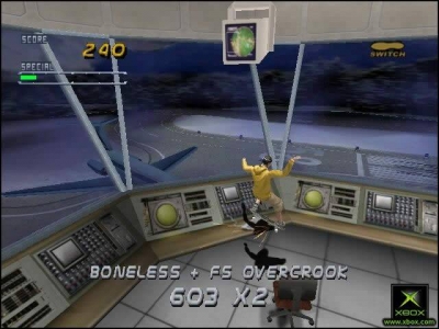 Screen ze hry Tony Hawks Pro Skater 2X