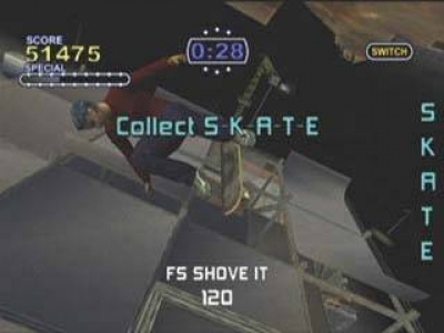 Screen ze hry Tony Hawks Pro Skater 2X