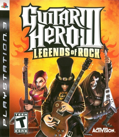 Obal hry Guitar Hero III: Legends of Rock