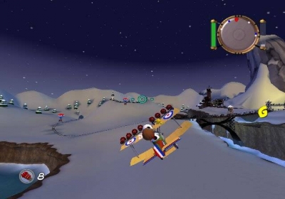 Screen ze hry Snoopy vs. the Red Baron