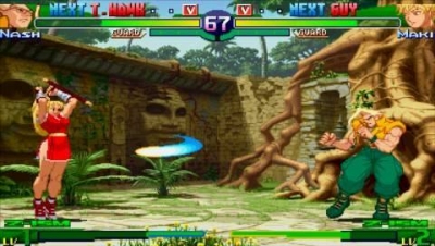 Screen ze hry Street Fighter Alpha 3 MAX
