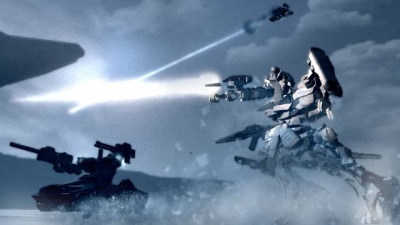 Screen ze hry Armored Core 4
