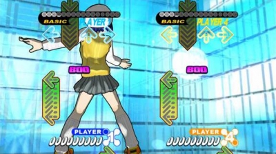 Screen ze hry Dance Dance Revolution Universe