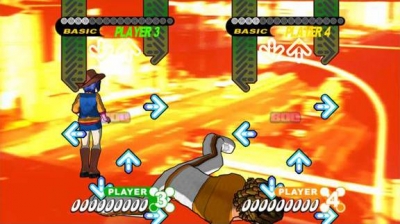 Screen ze hry Dance Dance Revolution Universe
