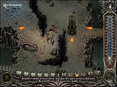 Screen ze hry Necromania: Traps of Darkness
