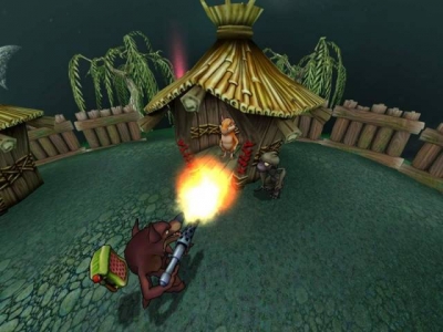 Screen ze hry Creature Conflict: The Clan Wars