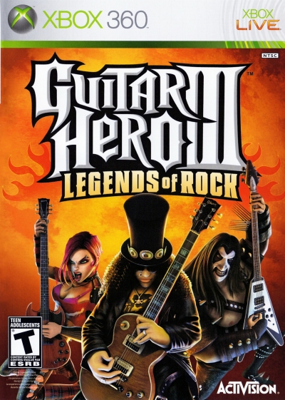 Obal hry Guitar Hero III: Legends of Rock