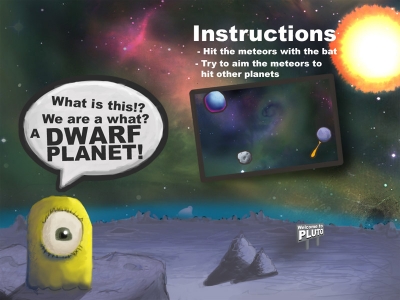 Screen ze hry Pluto Strikes Back