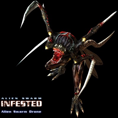 Screen Alien Swarm: Infested