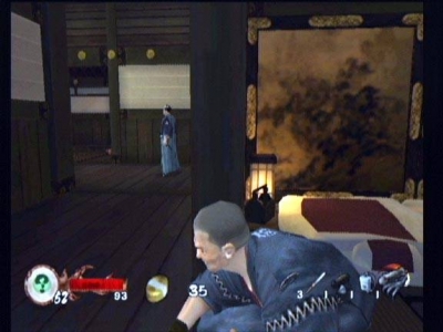 Screen ze hry Tenchu: Return From Darkness