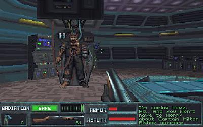 Screen ze hry Terminator: Future Shock