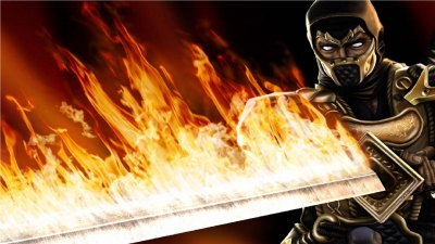 Artwork ke he Mortal Kombat Trilogy