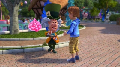 Screen ze hry Kinect Disneyland Adventures