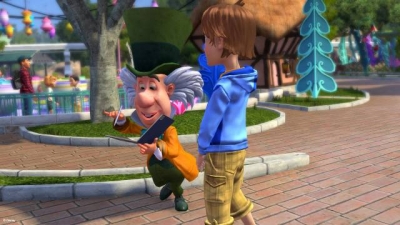 Screen ze hry Kinect Disneyland Adventures