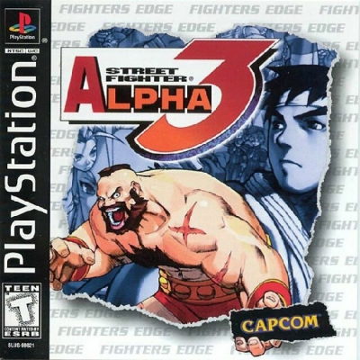 Obal hry Street Fighter Alpha 3
