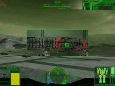 Screen ze hry MechWarrior 4: Vengeance