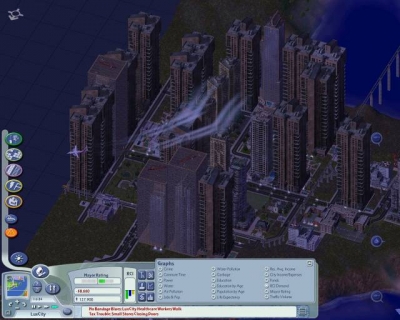 Screen ze hry SimCity 4: Rush Hour