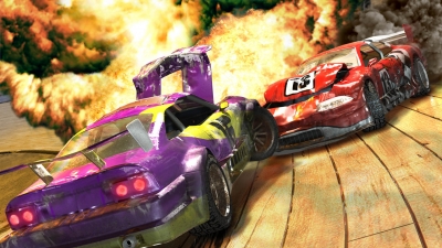Artwork ke he Destruction Derby 2