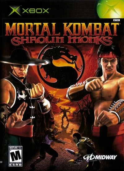 Obal hry Mortal Kombat: Shaolin Monks