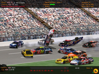 Screen ze hry NASCAR Racing 2003 Season