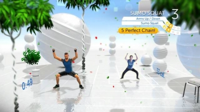 Screen ze hry Your Shape: Fitness Evolved 2012