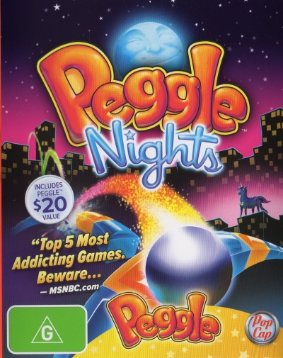 Obal hry Peggle Nights
