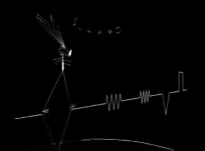 Screen ze hry vib-ribbon