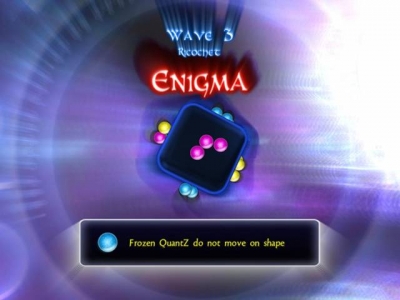 Screen ze hry QuantZ
