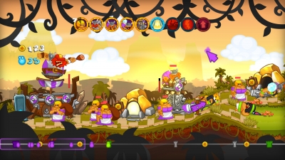 Screen ze hry Swords and Soldiers HD