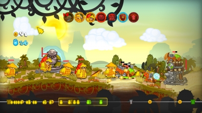 Screen ze hry Swords and Soldiers HD