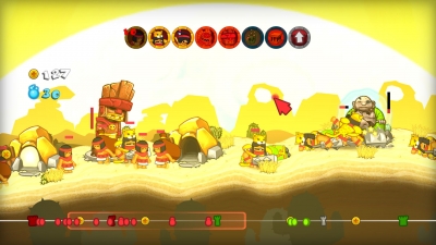 Screen ze hry Swords and Soldiers HD