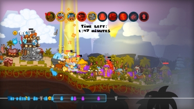 Screen ze hry Swords and Soldiers HD