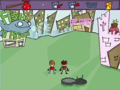 Screen ze hry Ben There, Dan That!