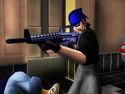 Screen ze hry State Of Emergency