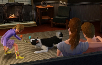 Screen ze hry The Sims 3: Pets