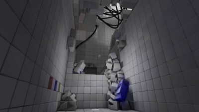 Screen ze hry Q.U.B.E.