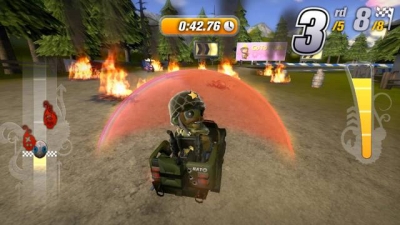 Screen ze hry ModNation Racers: Road Trip